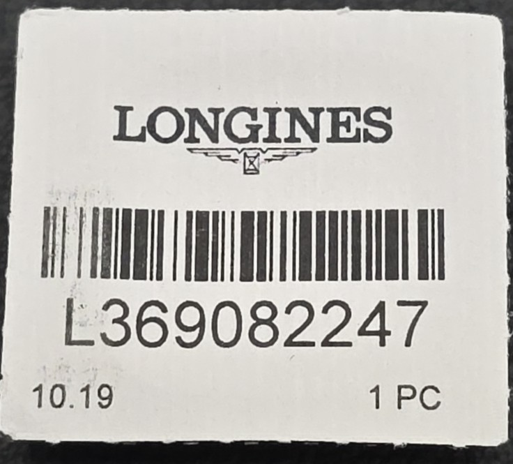 Longines L369082247 Original Steel Blister Button Chronograph Swiss Made