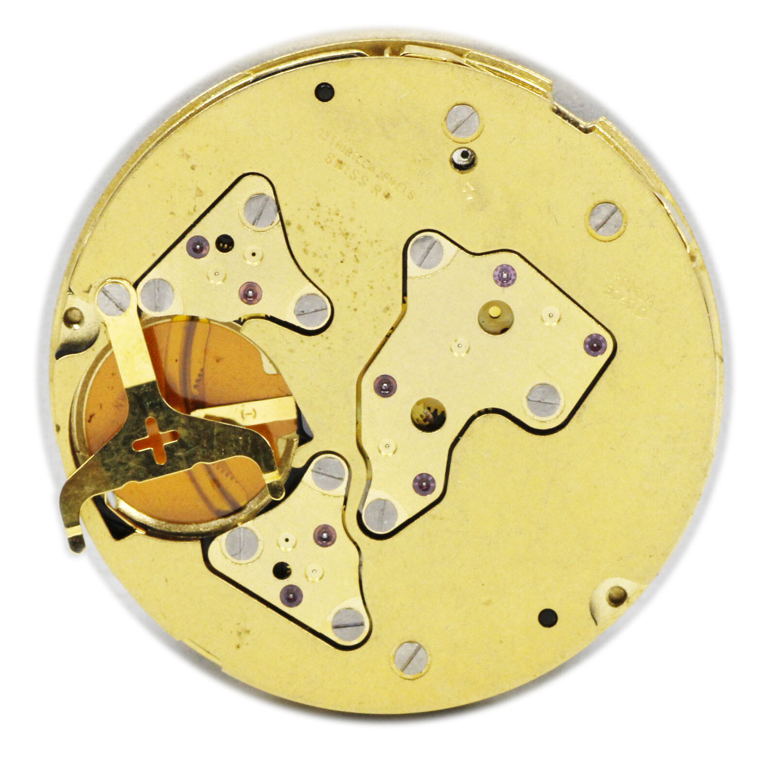 Ronda Caliber 5040.D Quartz Movement Used Spare Part for Tag Heuer Watch