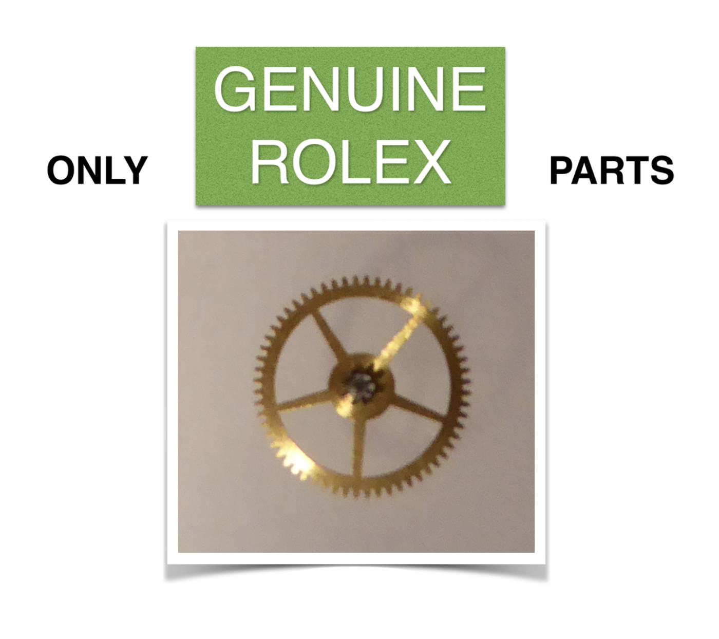 Genuine Rolex Third Wheel 1570 1530 7831