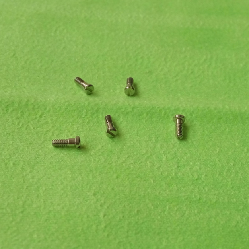 No. 4023-A One Slotted Head Stainless Steel Watch Back Case Screw 12 Sizes