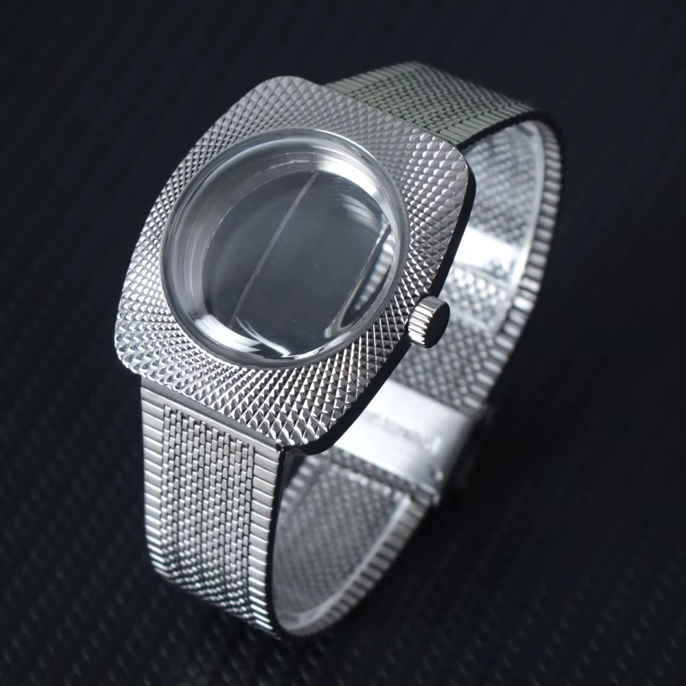 New NH35 Watch Case Accessories 36.5MM*41MM Case Case Dome Acrylic Glass for Sei