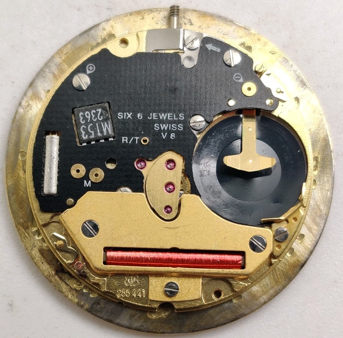 ETA Cal. 255.441 Swiss quartz watch movement For Repair