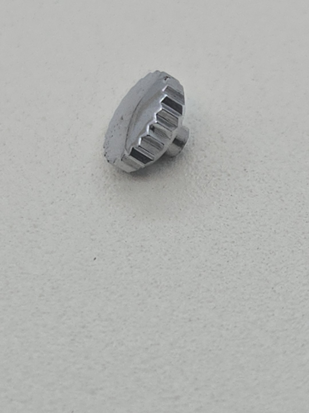 Rolex Crown 4mm , White Gold ,1401,1400, Cellini ,New old Stock