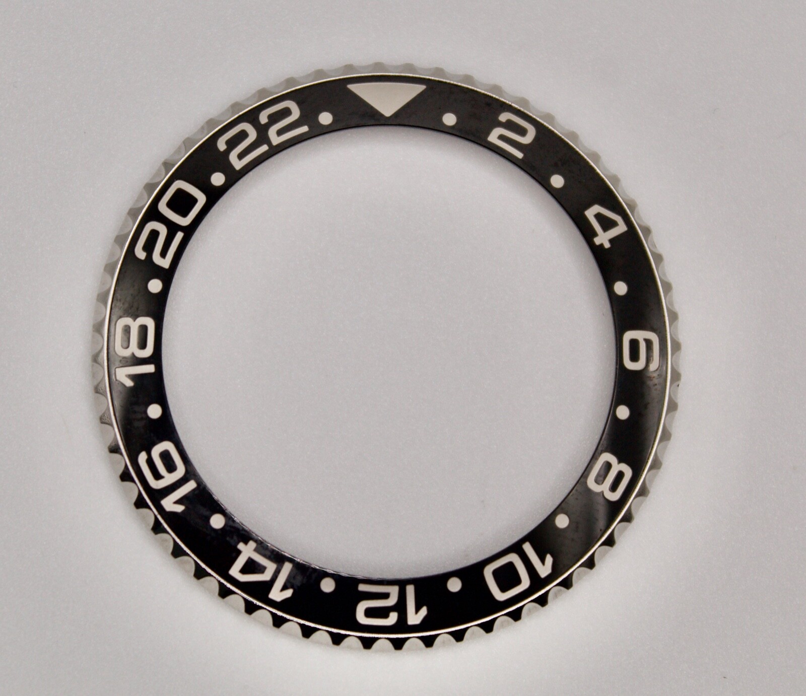 ORIGINAL Rolex GMT-Master II Black Ceramic Watch Bezel 116720LN