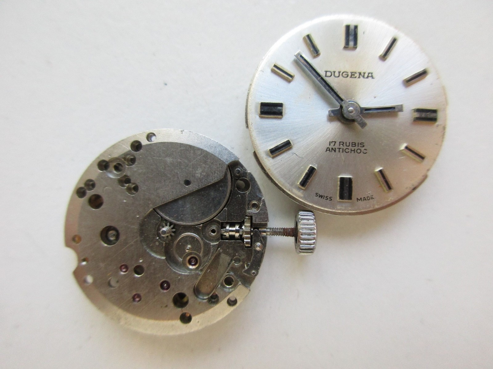 Unitas cal. 6365N Swiss vintage watch movements – for use of parts