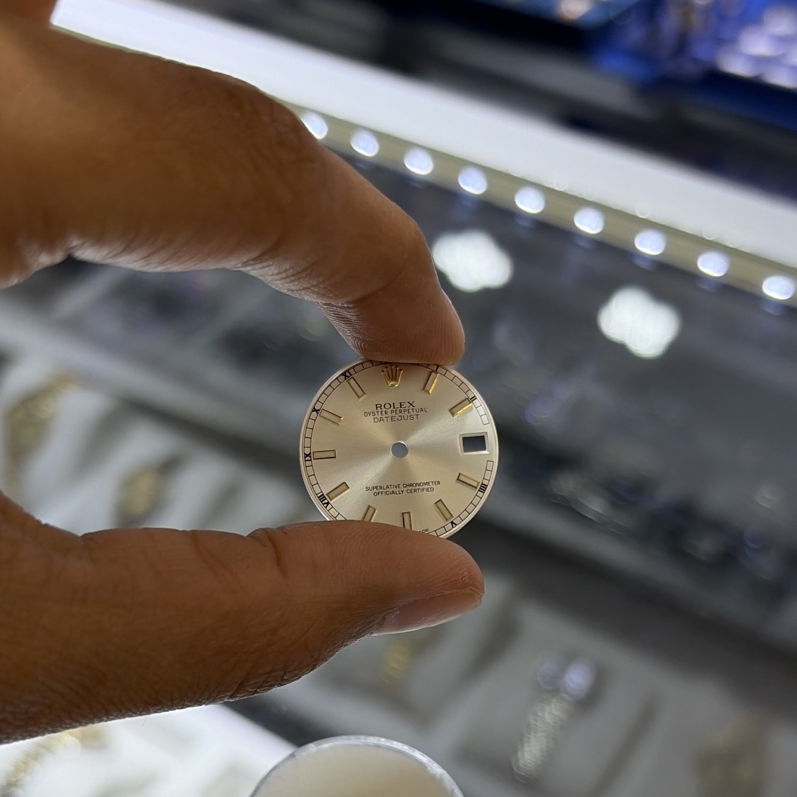 Rolex Datejust Dial Silver stick 278273 31mm two tone