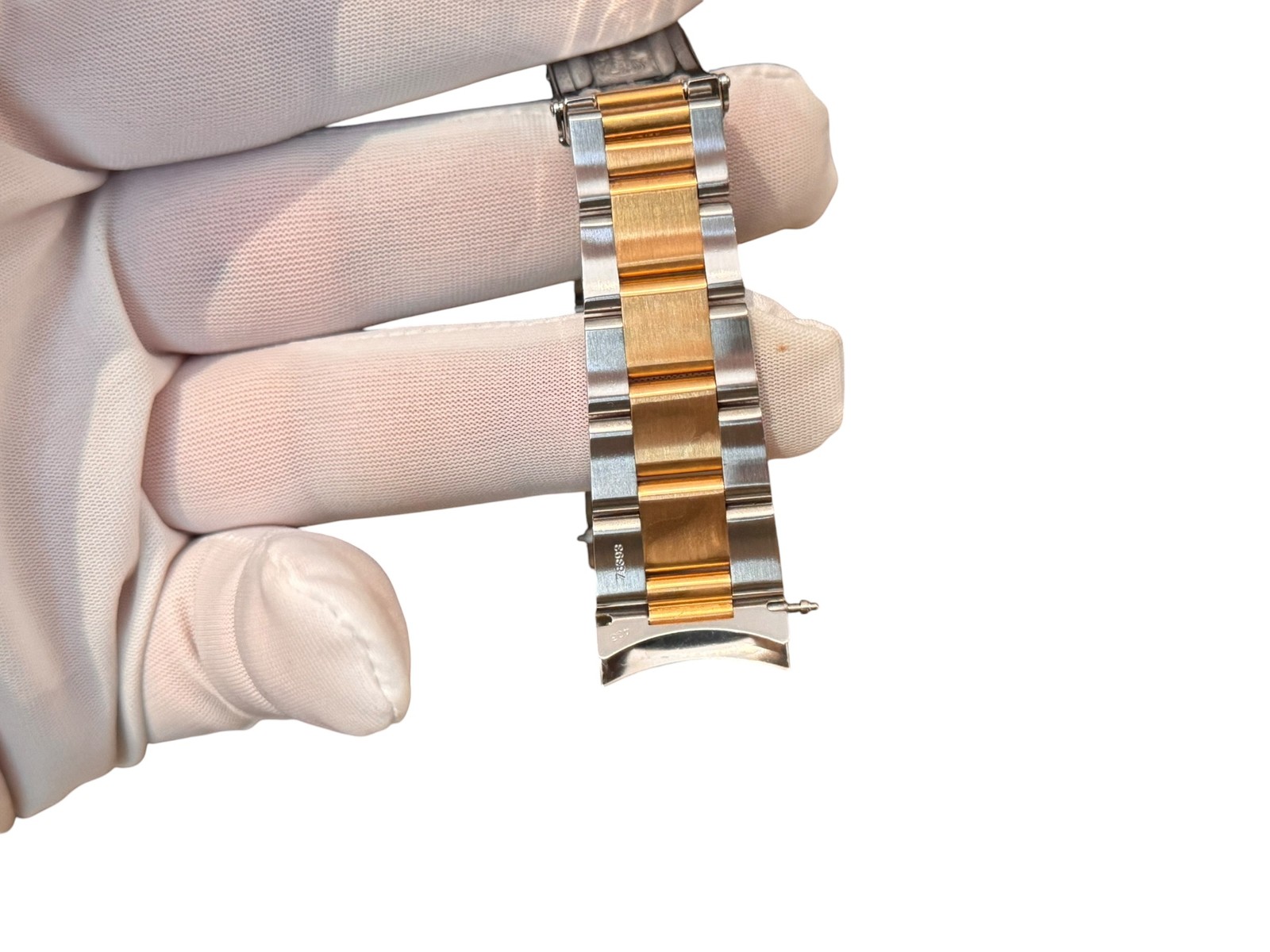 Used Steel/Gold Oyster Bracelet for Rolex (code 78393 T8) Steel Gold Bracelet