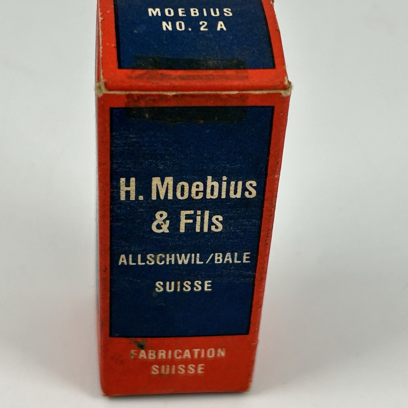 VINTAGE H. Moebius & Fils Watch Oil No. 2A With Original Box & insert – FULL