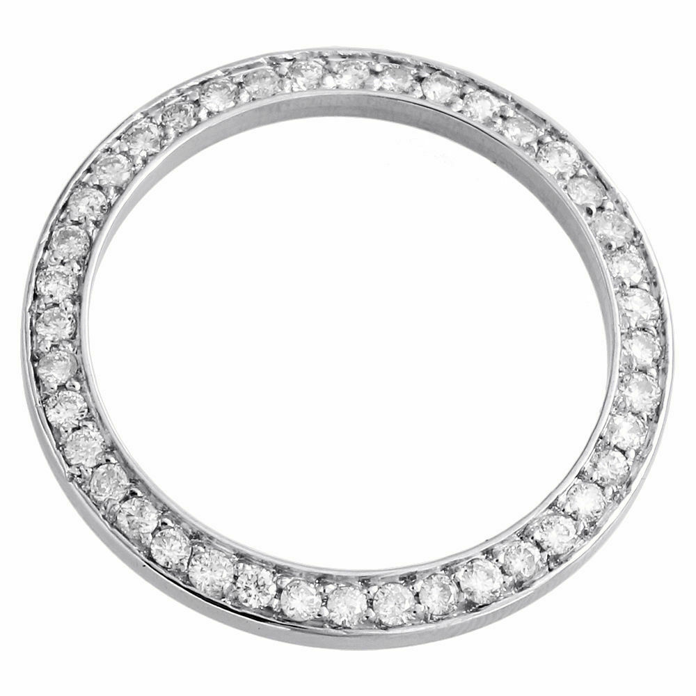 Custom Diamond Bezel to Fit Rolex DateJust 26mm Watches ONLY Round Cut 1 CT.