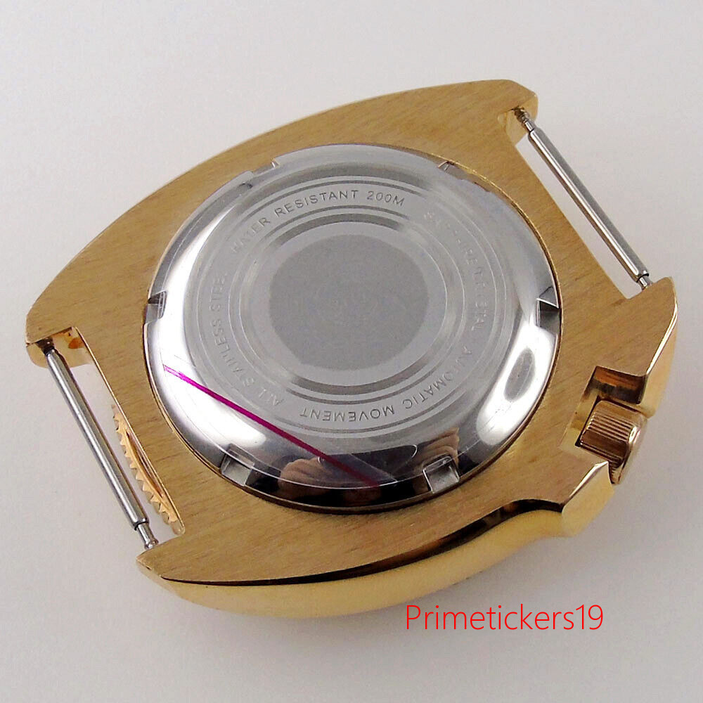 44mm CUSN8 Bronze 200M Dive Watch Case Fit NH35 NH36 NH34 ETA2824 PT5000 Movemen