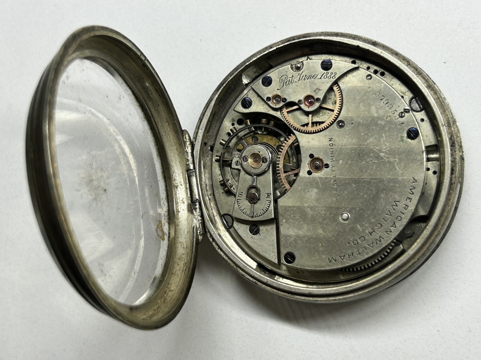 Waltham 5 Minute Repeater 14 size Pocket Watch Movement