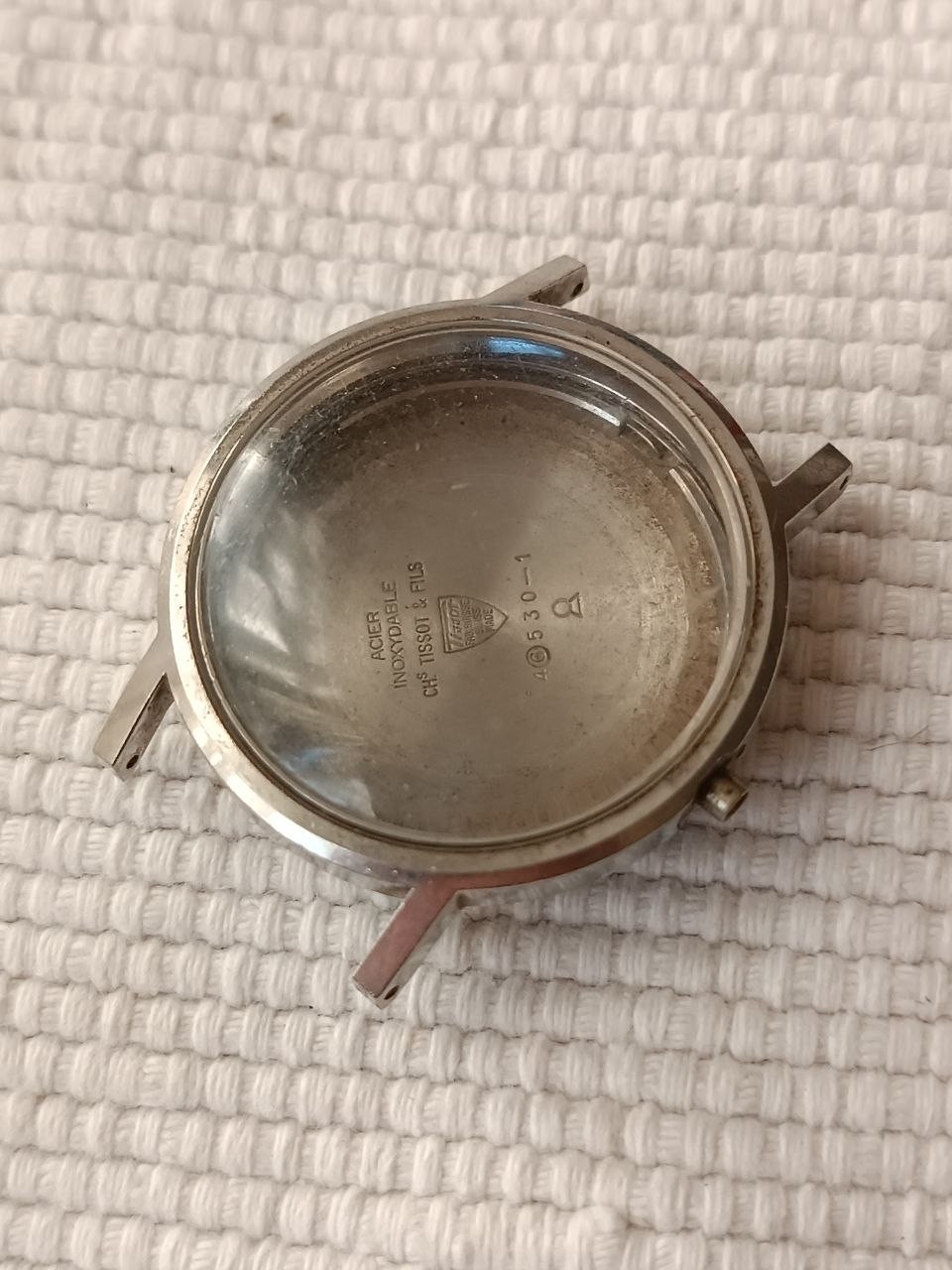 VINTAGE TISSOT SEASTAR AUTOMATIC REF 46530-1 STAINLESS STEEL WATCH CASE