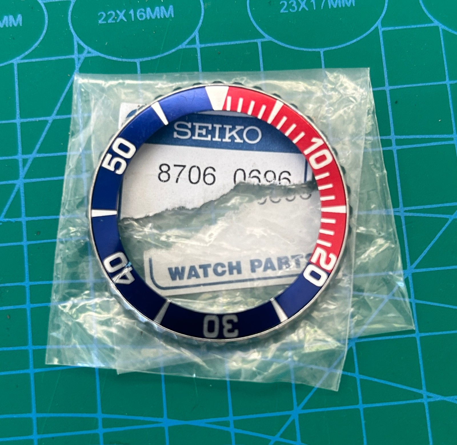 SEIKO 5 SPORTS SNZF15 PEPSI ROTATING BEZEL 7S36 03C0 ORIGINAL SNZF15K1 SNZF15J1