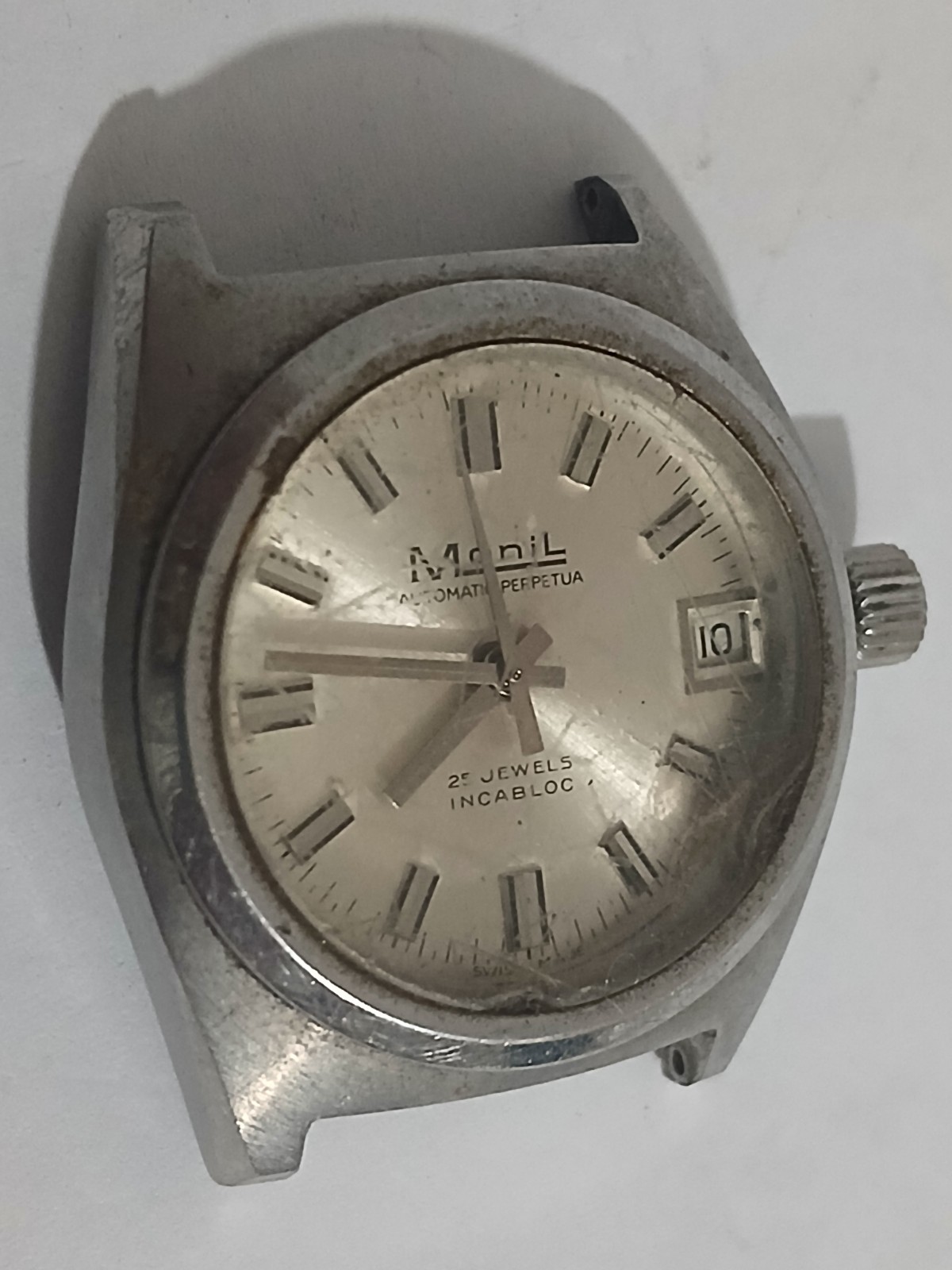 Monil Eta 2783 Wrist Watch NOT WORKING