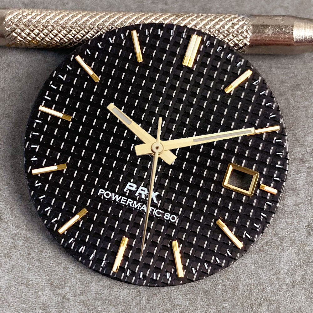 40mm Steel Watch Case Sapphire For Super Player Mod Prx Case Dial Fit NH35 NH36