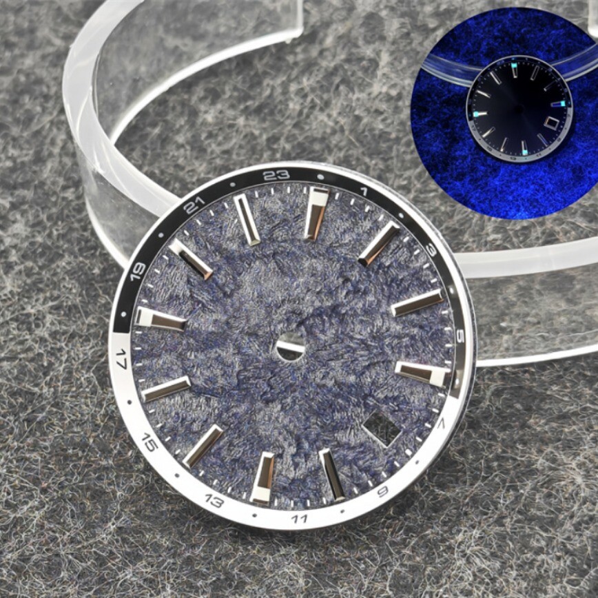 NH34 Dial 32mm GS Dial BGW9 Lume Fits NH34 Movement Watch Accessories Watch Dial