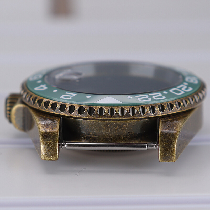 Bronze 40mm Retro Watch Cases Accessory stainless steel For Seiko nh35 Movement