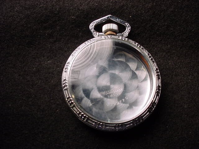 18 SIZE RAILROAD STYLE WATCH CASE LEVER SET OPEN FACE WATCH CASE-#250