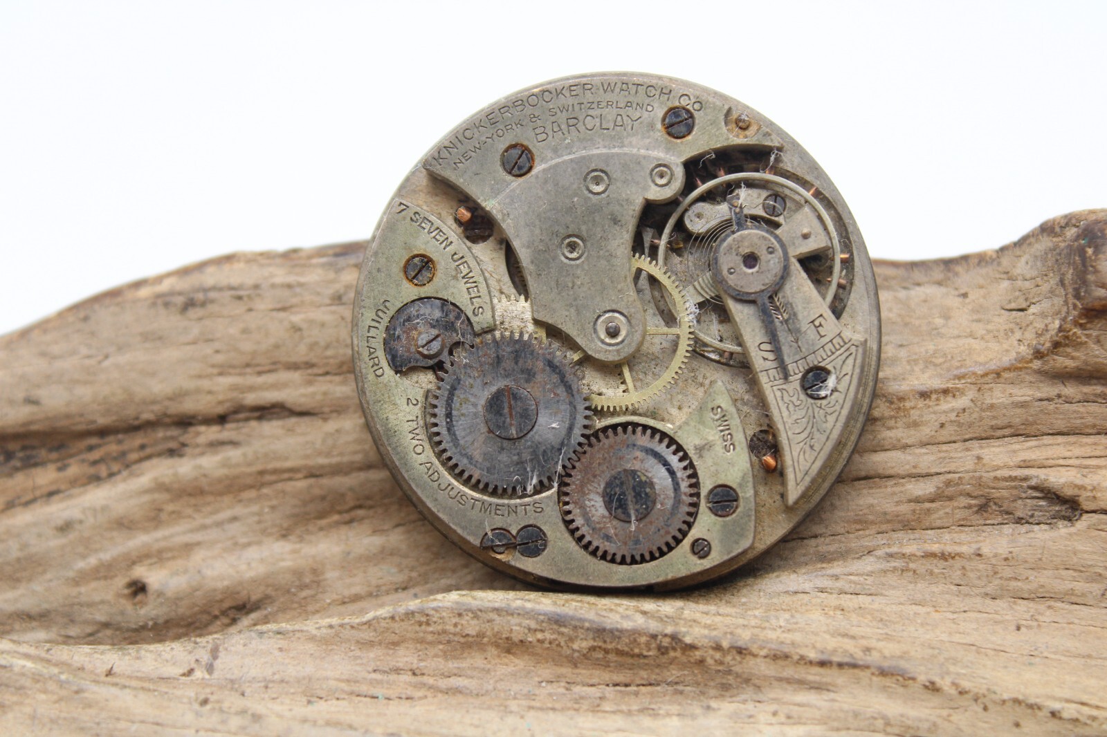BARCLAY KNICKERBOCKER 7j MEN’S POCKET WATCH MOVEMENT 41.1mm (GD)