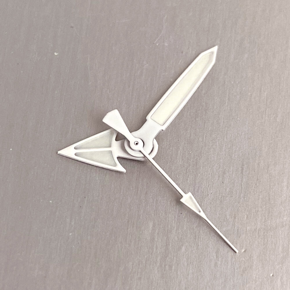 Luminous White Sky Blue Watch Hand Needles fit for NH35 NH36 NH38 Diving Watch