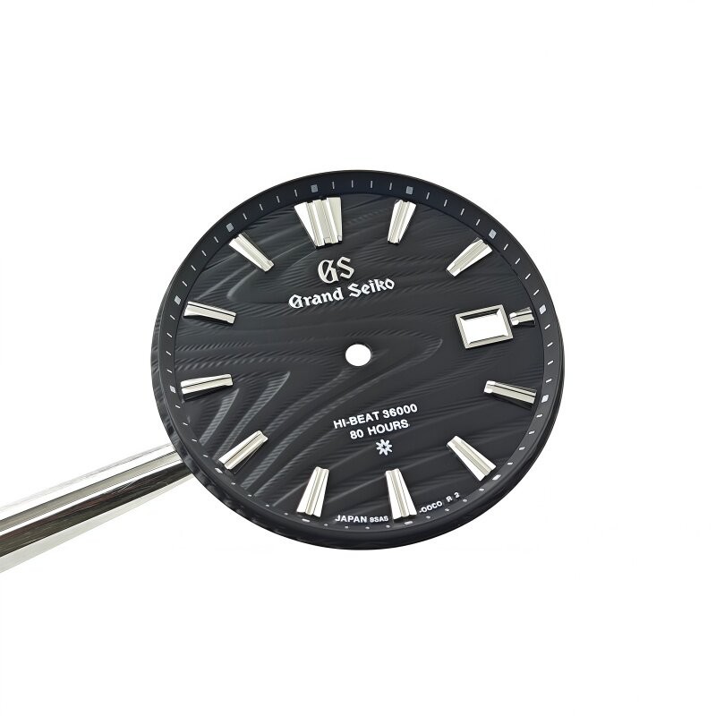 33.5mm Pattern GS Watch Dial No Luminous for NH35 Movement Watch Parts