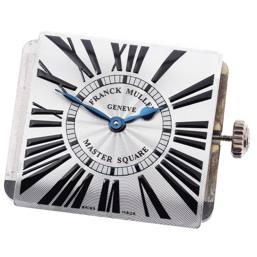 FRANCK MULLER Genuine Movement Master Square Mens Silver Dial Color For Parts