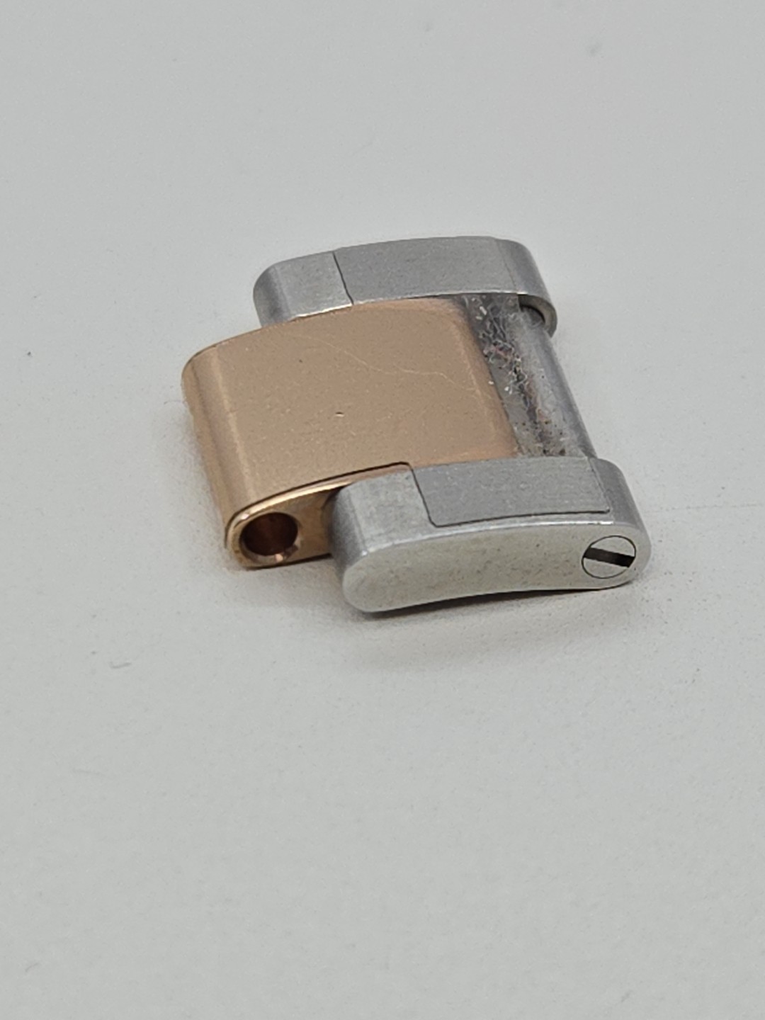 Rolex Oyster Link ,126711,116241 18k Rose Gold, Stainless Steel, 15.5mm , NOS