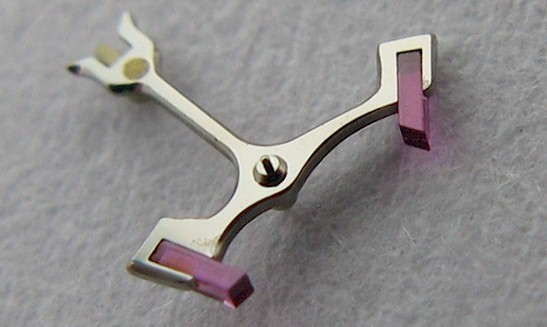 F. Piguet 951 19j Watch movement part anchor or pallet 710