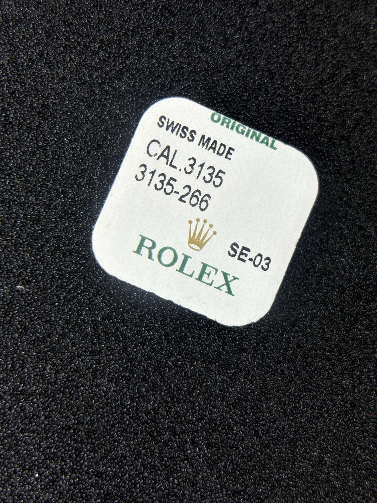 Genuine Rolex Caliber 3135 Yoke for Setting Wheel Part 3135-266 Sealed