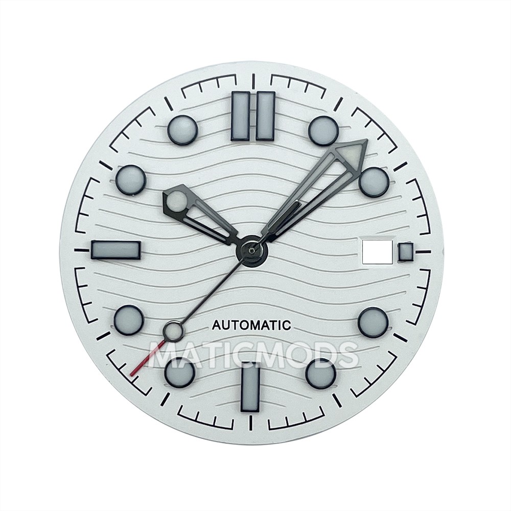 MIYOTA8215 DG2813 SM300 Master Style 31mm White Watch Dial with Hands