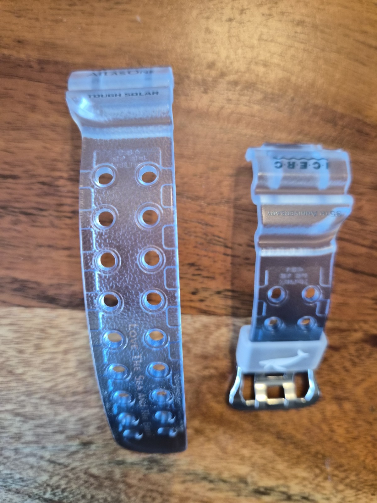 Genuine Casio G-Shock Frogman I.C.E.R.C GW-8200K Blue Ocean watch band GW8202k