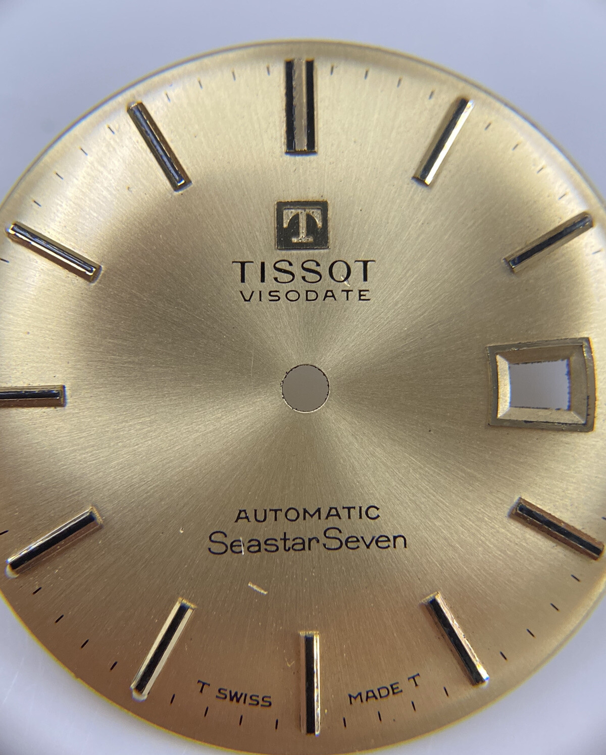 Genuine Vintage Tissot Visodate Seastar Seven Automatic 315T Gold 29.5mm Dial