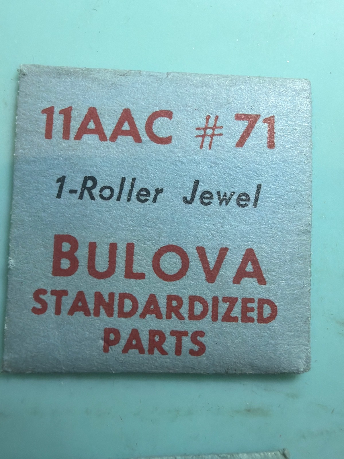 Bulova #71 Roller Jewel – NOS – Various Calibers