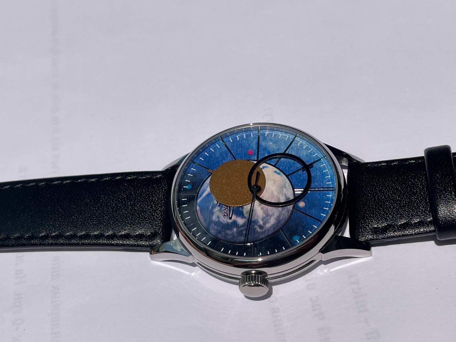 RAKETA KOPERNIK 2609 HA mechanism USSR new case steel mans