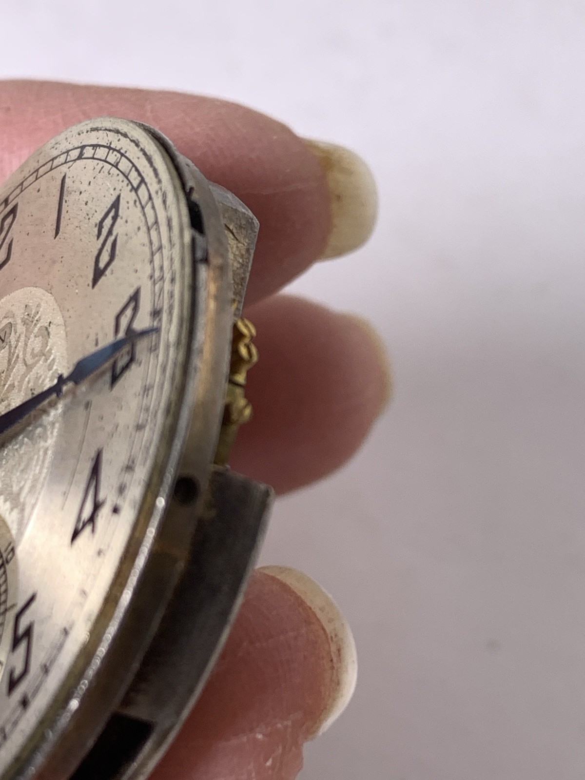 1928 Elgin Pocket Watch Movement Grade 291 Model & 16s 7j Pendant