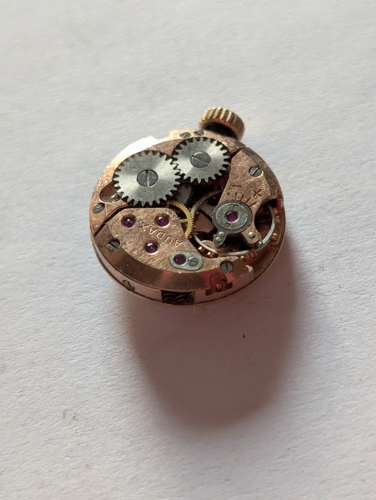 Vintage ETA 2410 Mechanical Watch Movement (Spares/Repairs/Bad Balance)