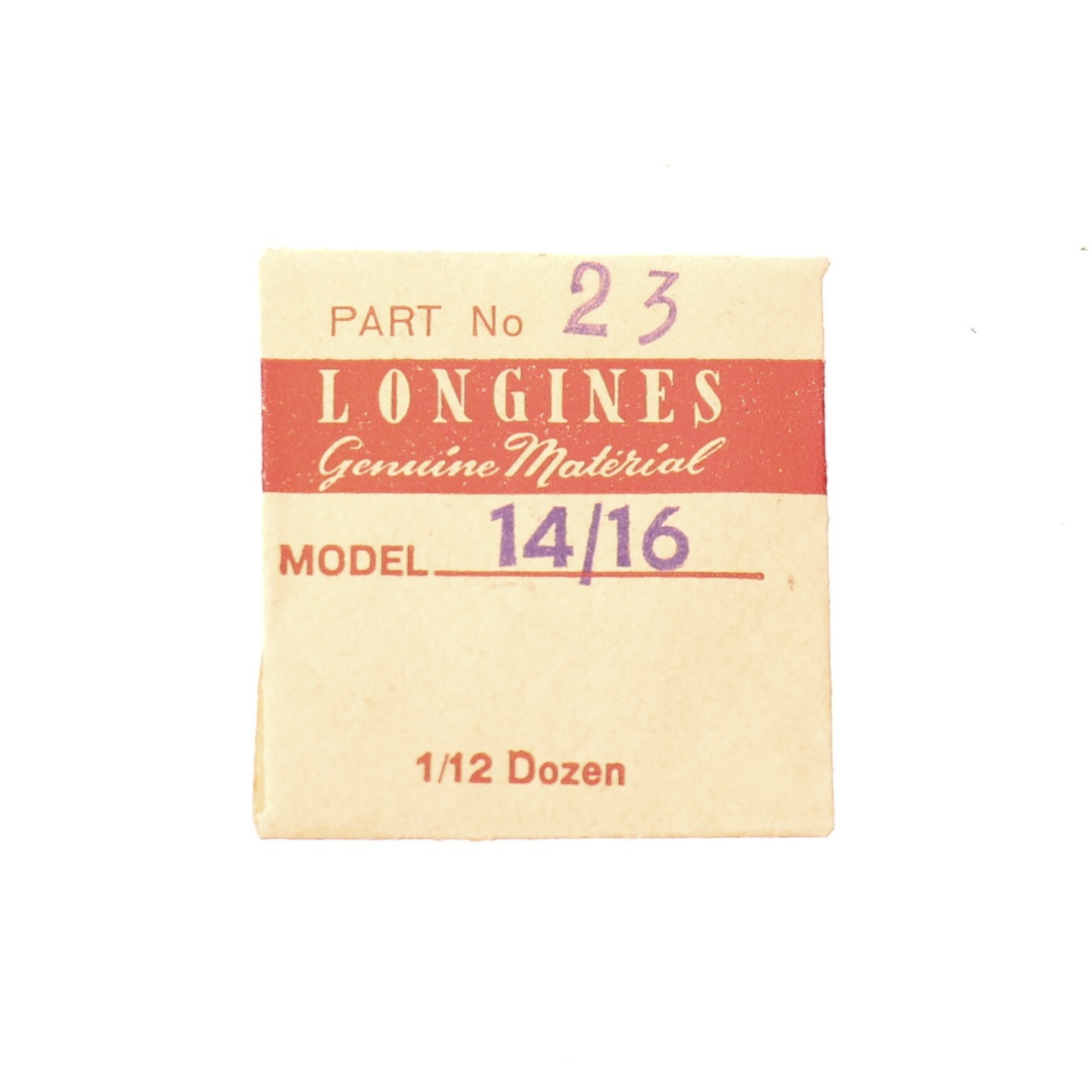 Genuine Longines 14.16 Watch Movement Clutch Lever Part NOS Watchmakers (C13D20)