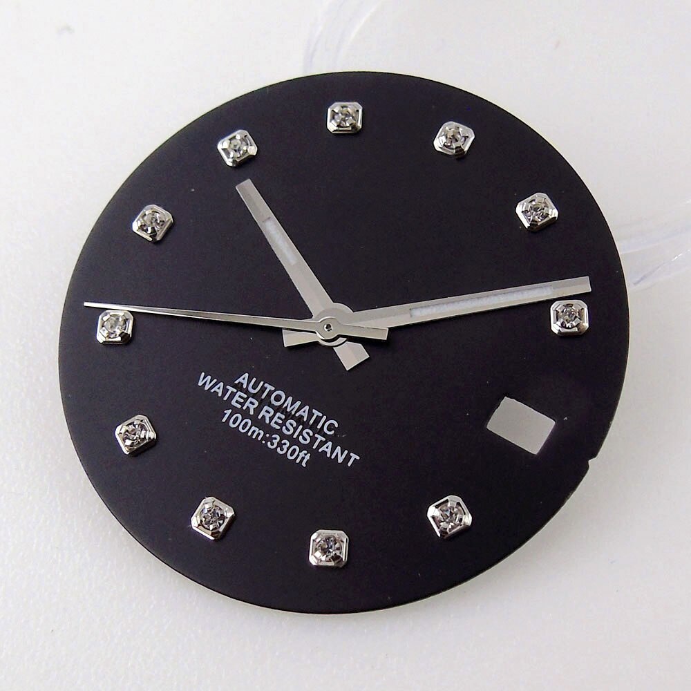 Fit NH35 Automatic Movement 29mm Watch Dial Watch Face Datejust Diamond Index