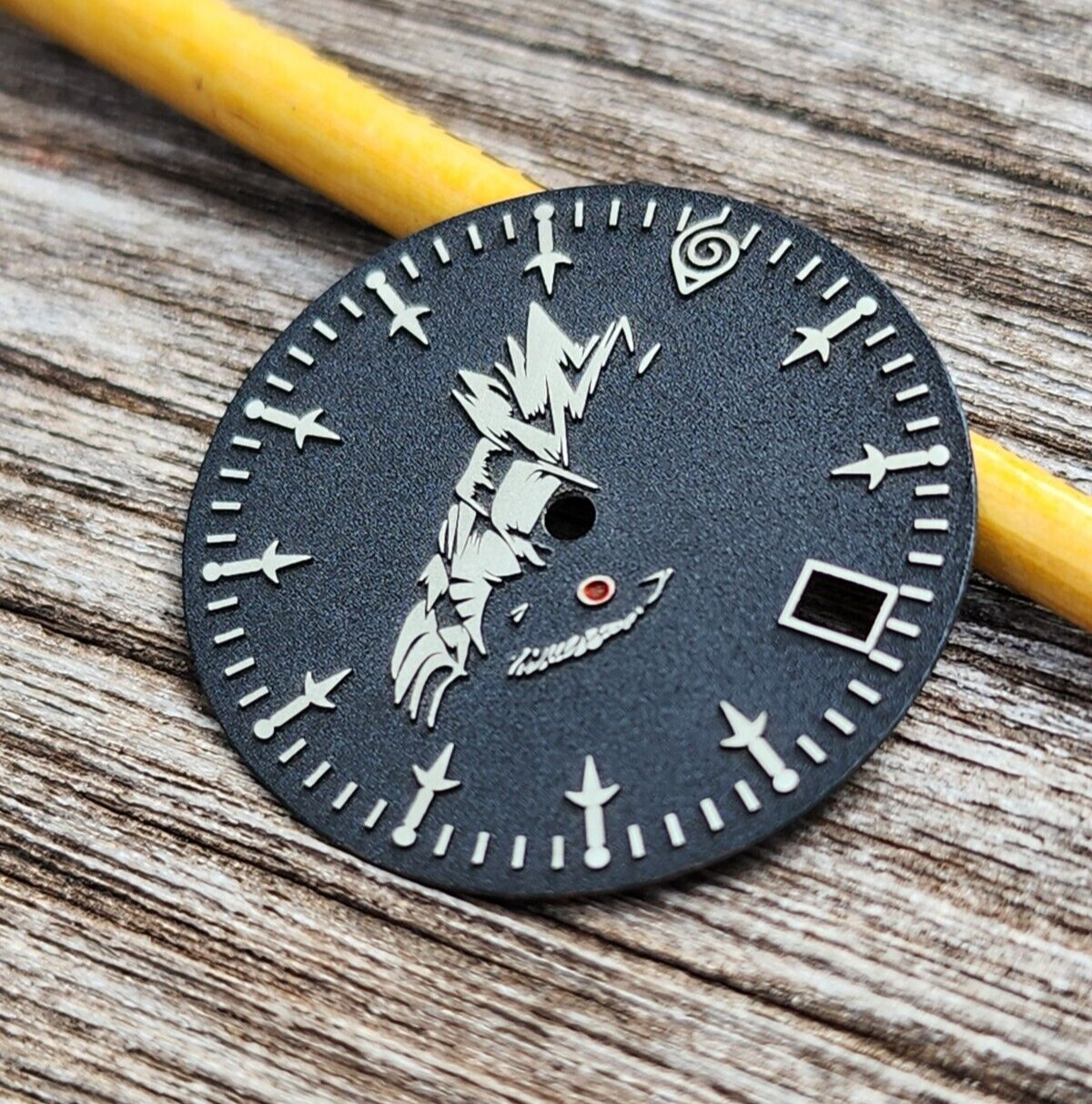 Custom-Made Laser Engraved Watch Dial | NARUTO – Order any designsize