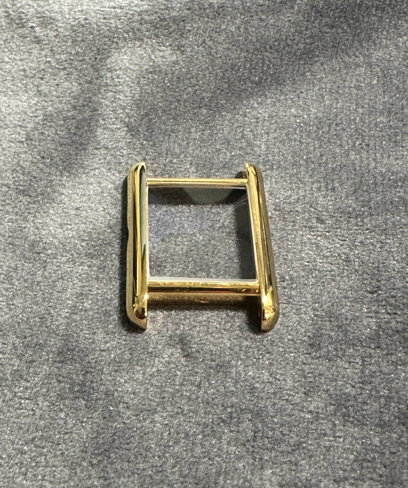 Must de Cartier Tank new glass crystal 14.9mm x 16.9mm reference 5057