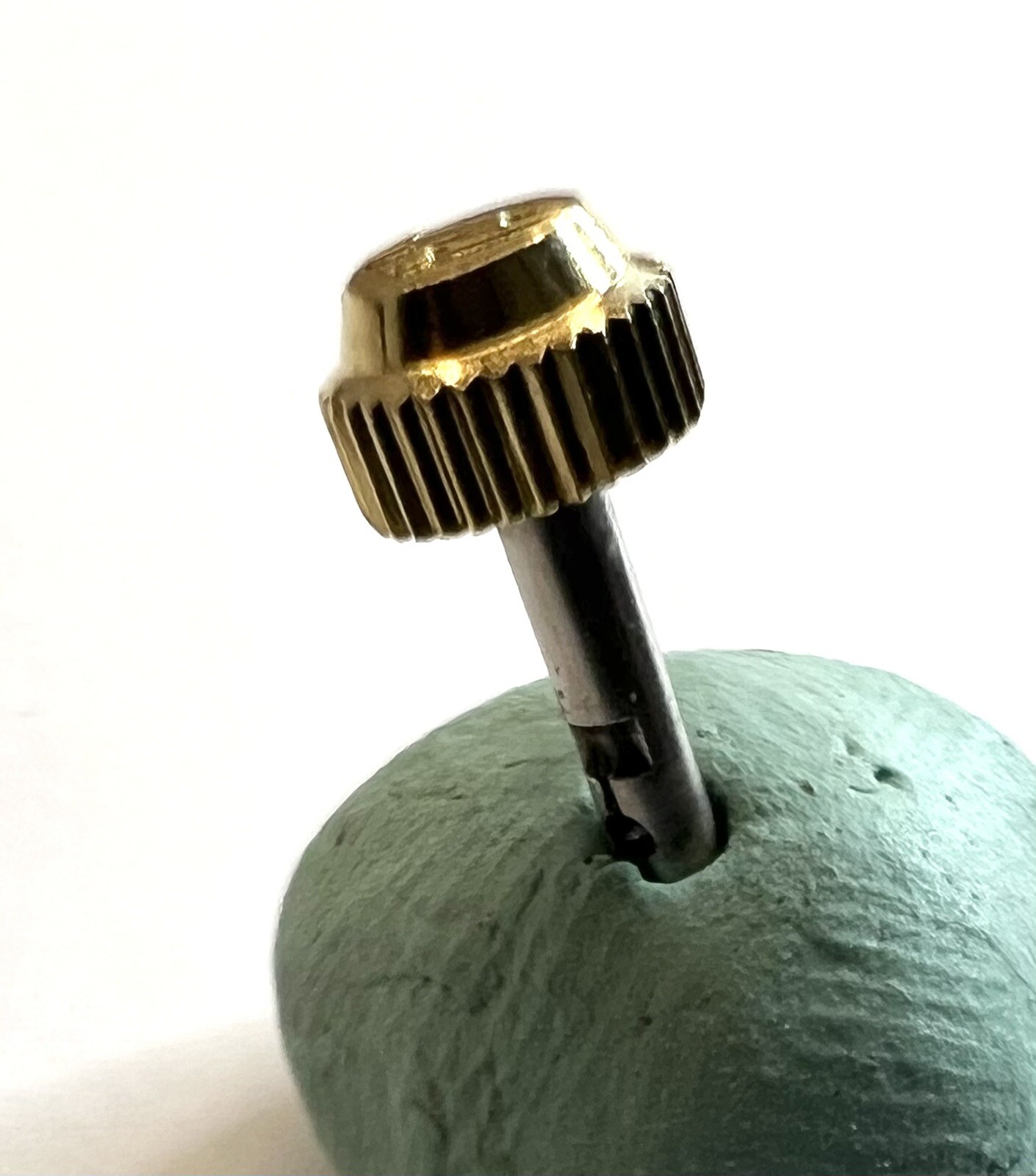 PHILIP WATCH CARIBBEAN GOLD SCREW CROWN BAYONET STEM- ORIGINAL SWISS PARTS 4.80