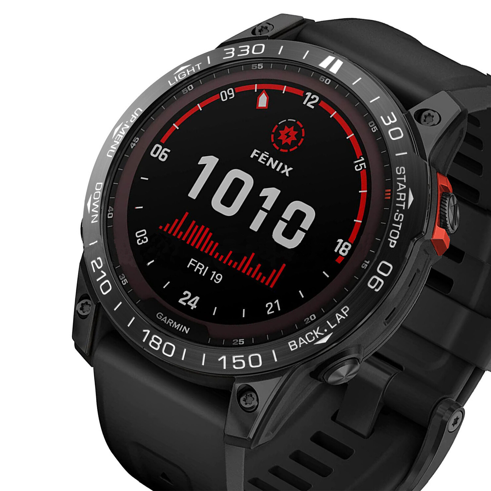 Watch Bezel Ring Protective Insert Bezel for Garmin Fenix 7X Watch Accessories