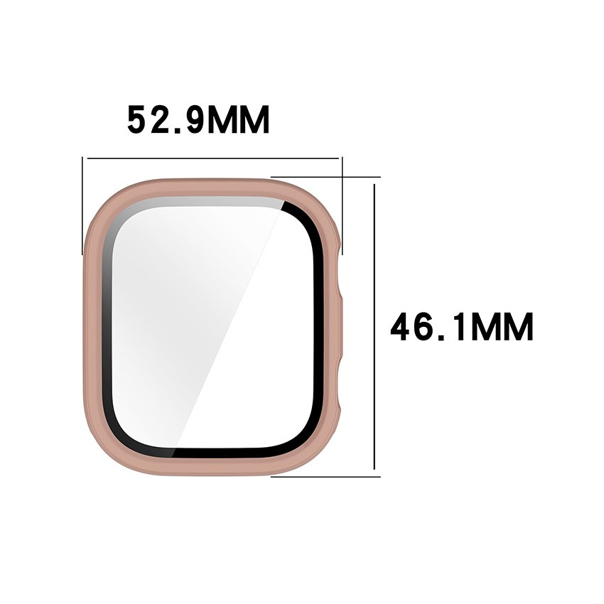 PC + Tempered Glass Protective Film Watch Case Armor for Amazfit Bip Max (A2568)
