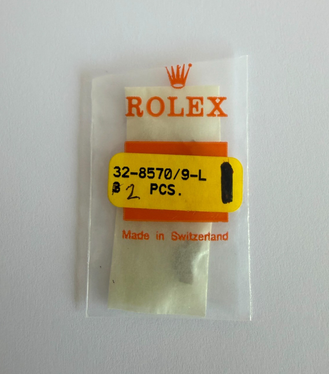 Rolex Watch Link 18k White Gold Ref 8570/9/ Presidential 10mm Swiss RARE
