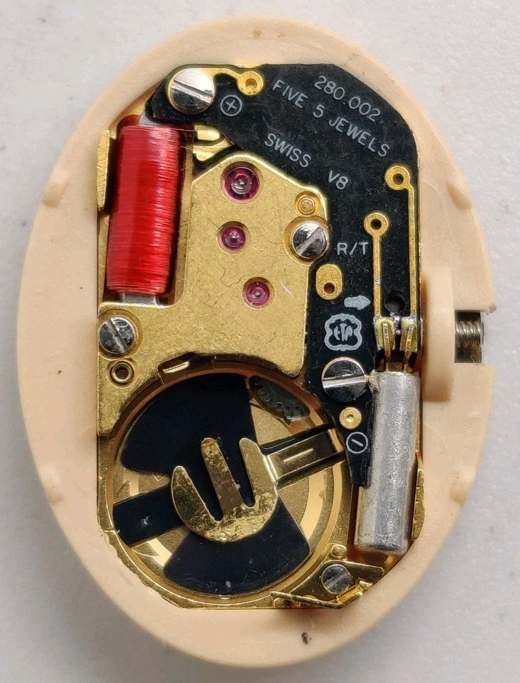 ETA Cal. 280.002 Swiss quartz watch movement Works