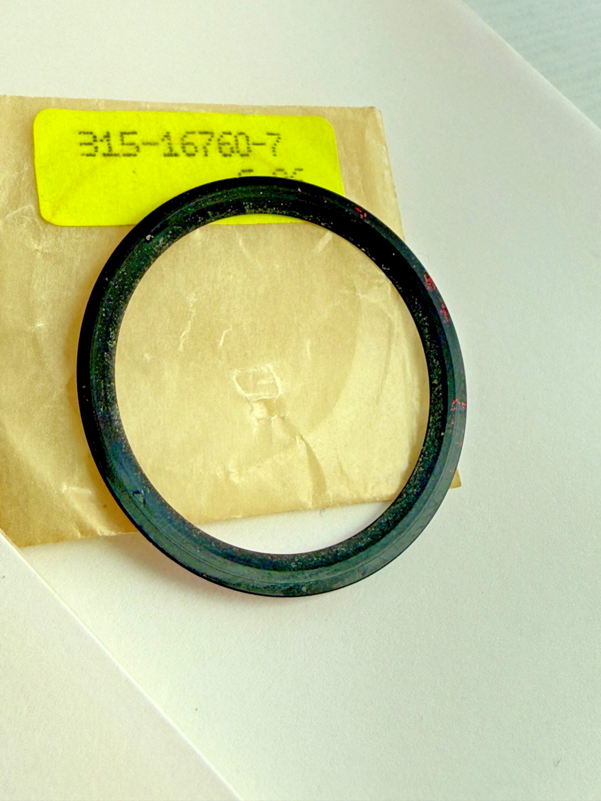 ROLEX GENUINE GMT COKE BEZEL INSERT Part# B315-16760-7-A1 For 16710 16700 16760