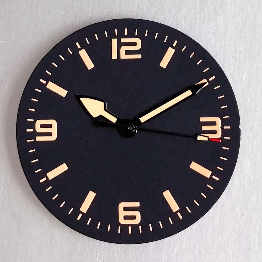 Tandorio New 31mm Vintage NH35 Watch Dial For Miyota 8215/NH35/PT5000 Movement
