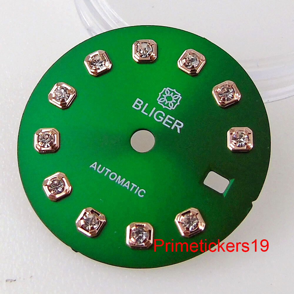 20.5mm Multicolor Sunburst/Gradient Watch Dial Diamond Markers Fit NH05 Movement