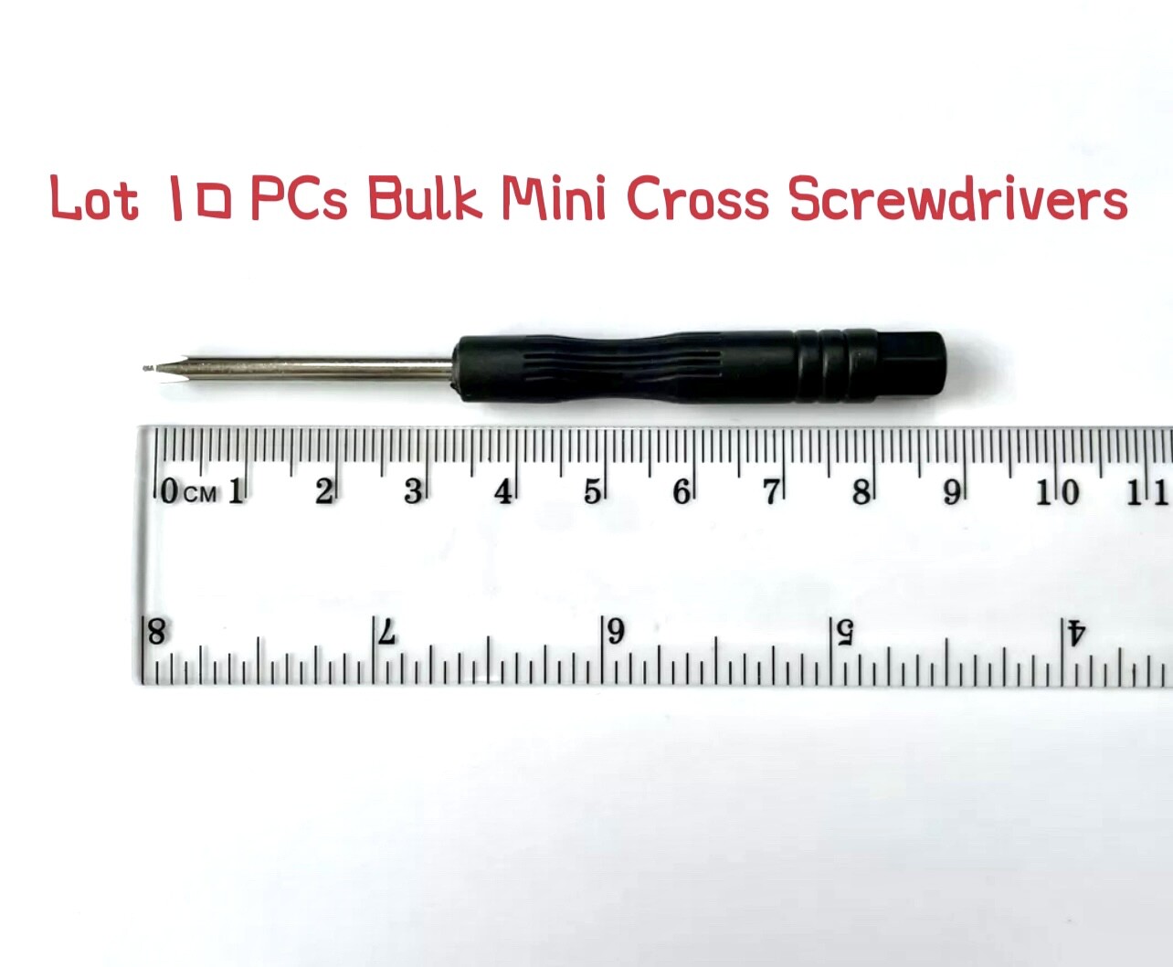 Lot of 10 PCS Mini Cross + Screwdrivers Bulk For Watch Strap Band 3mm x 85mm