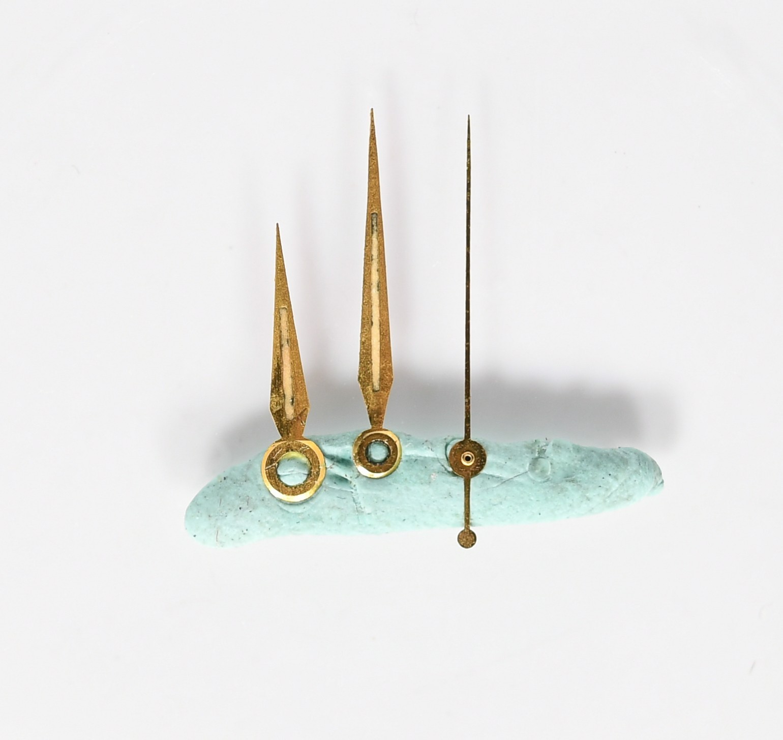 Rare Dauphine Hands Set From 1959 For Cal 1530 All Original Lume Very Good!!!